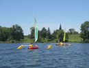kayak sailing with BSD in Deerhearst Canada -  2011